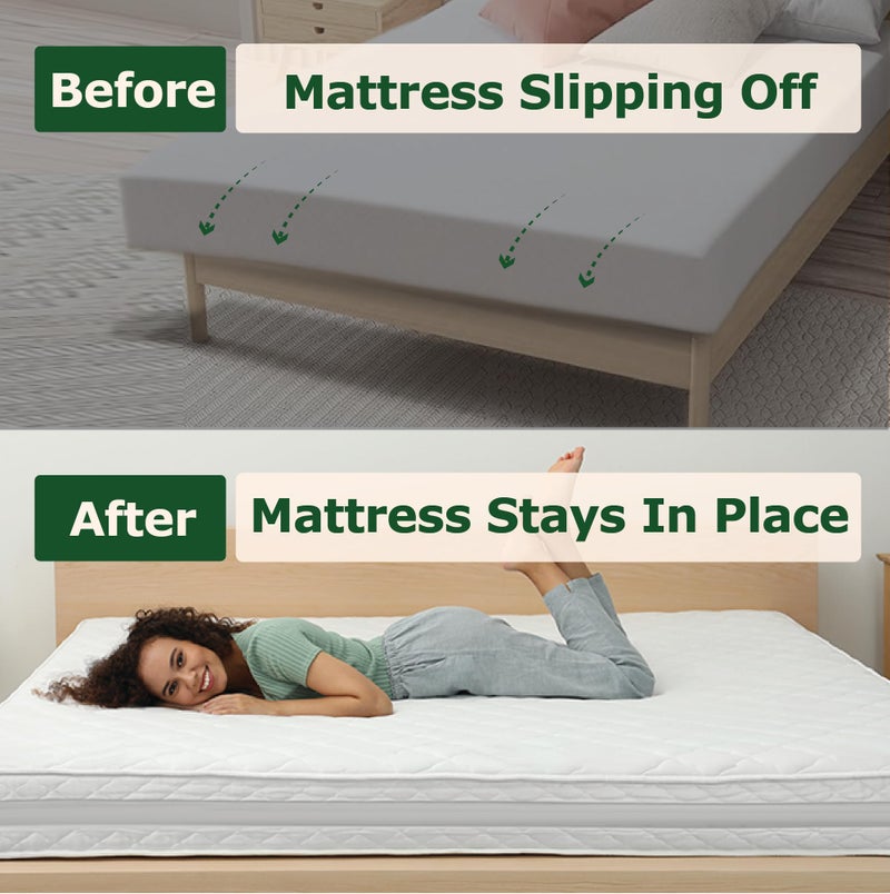 ECOHomes Non Slip Mattress Gripper Pad Stop Mattress  Keep Mattress Topper from Sliding - Anti Slip Grip Pads Holder Stop Couch  Cushions  Sofa  Patio & Furniture to Prevent Sliding (King/Cal King) - Image 2